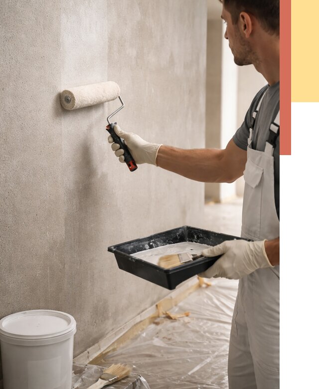 Грунтовка стен в дзержинском от 2251 руб. м2 — быстро, недорого, с материалом | ОТДЕЛОЧНИК-Дзж