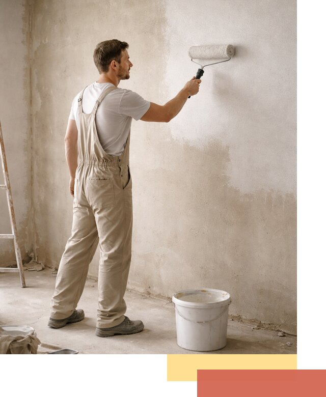 Грунтовка стен под отделку в дзержинском профессиональным раствором