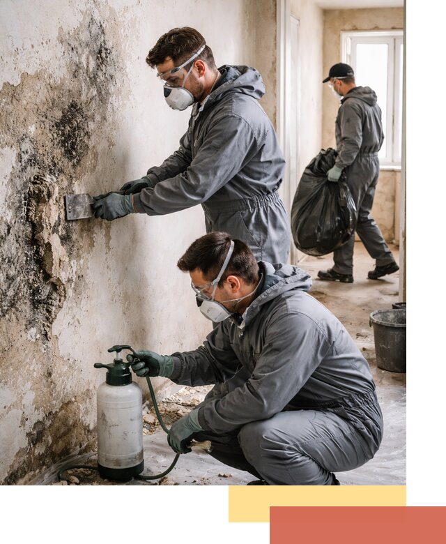 Удаление плесени со стен профессионально в дзержинском