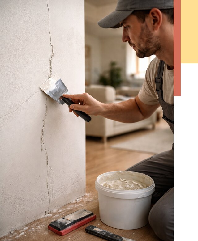 Заделка трещин и сколов в дзержинском от 2507 руб. — быстро и недорого | ОТДЕЛОЧНИК-Дзж