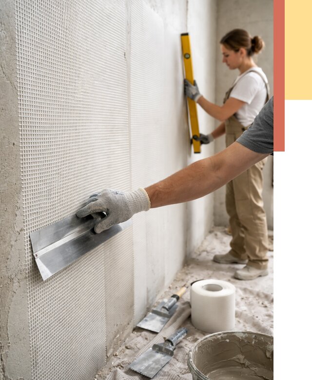 Армирование стен стеклосеткой в дзержинском от 3275 руб. под ключ | ОТДЕЛОЧНИК-Дзж