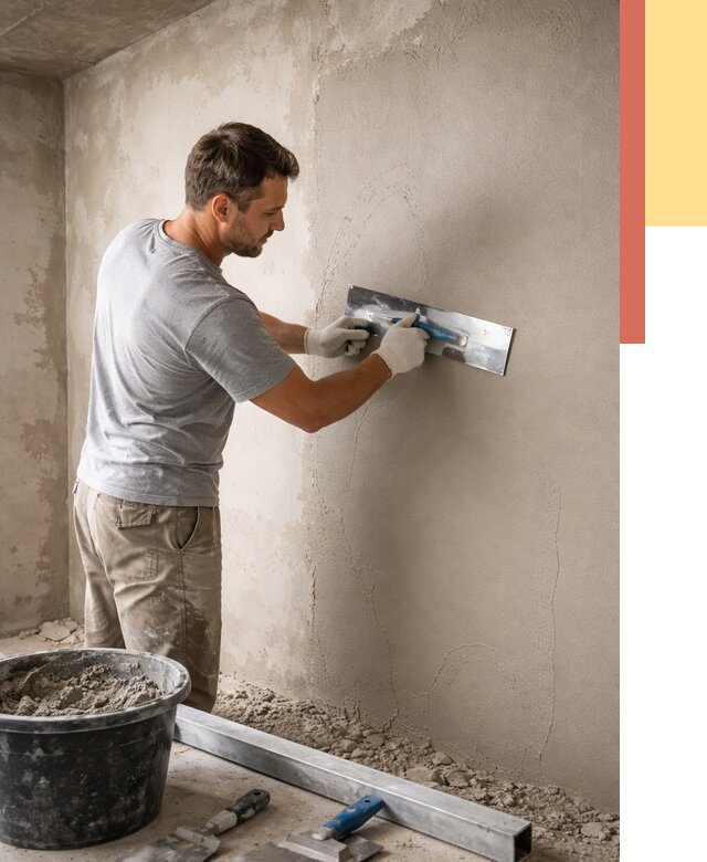 Штукатурка стен без маяков в дзержинском от 7368 руб/м2 — услуги и цена | ОТДЕЛОЧНИК-Дзж