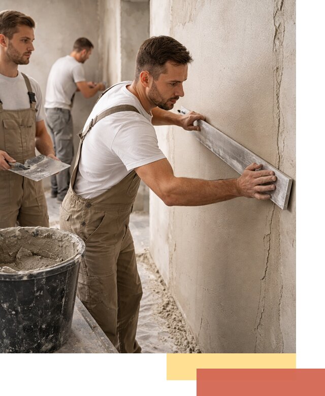 Штукатурка стен без маяков в дзержинском быстро и качественно