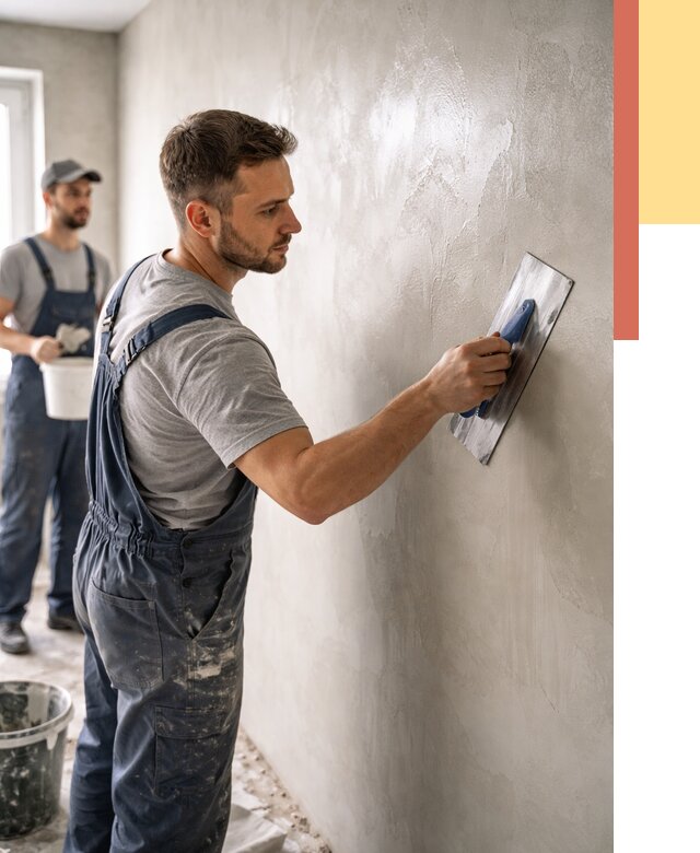 Глянцевание штукатурки стен в дзержинском от 7676 руб. — услуги и затирка | ОТДЕЛОЧНИК-Дзж