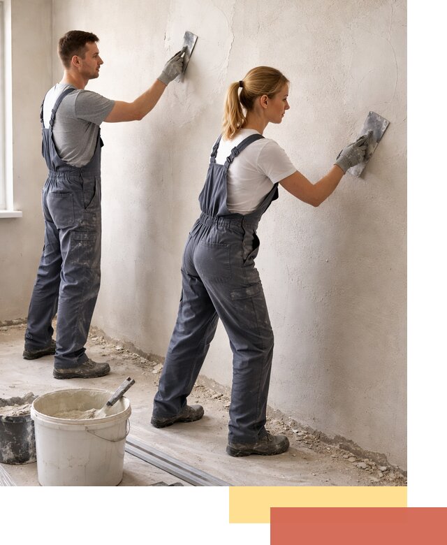 Штукатурка стен под обои в дзержинском профессионально и быстро