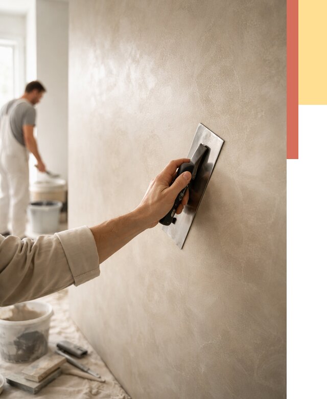 Венецианская штукатурка в дзержинском от 3582 руб/м² — нанесение стен под ключ | ОТДЕЛОЧНИК-Дзж