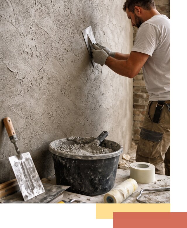 Декоративная штукатурка лофт в дзержинском — отделка стен и потолков