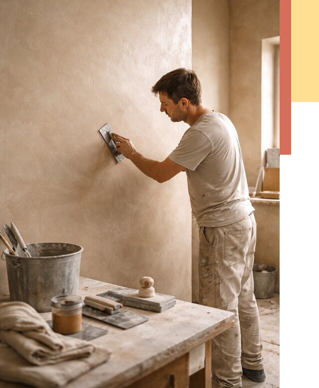 Марокканская штукатурка таделакт в дзержинском под ключ от 4298 руб. | ОТДЕЛОЧНИК-Дзж