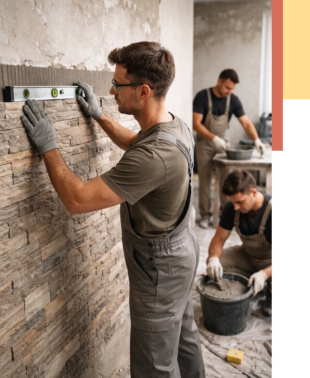 Монтаж искусственного камня в дзержинском от 4605 руб. под ключ | ОТДЕЛОЧНИК-Дзж