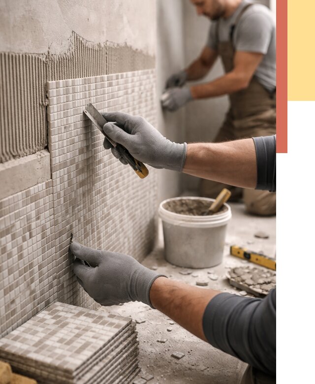 Облицовка стен мозаикой в дзержинском от 3275 руб/м2 — укладка мозаики на стены | ОТДЕЛОЧНИК-Дзж