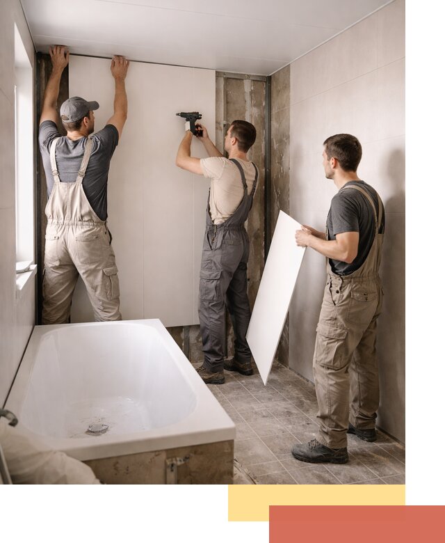 Отделка ванной панели ПВХ профессионально в дзержинском