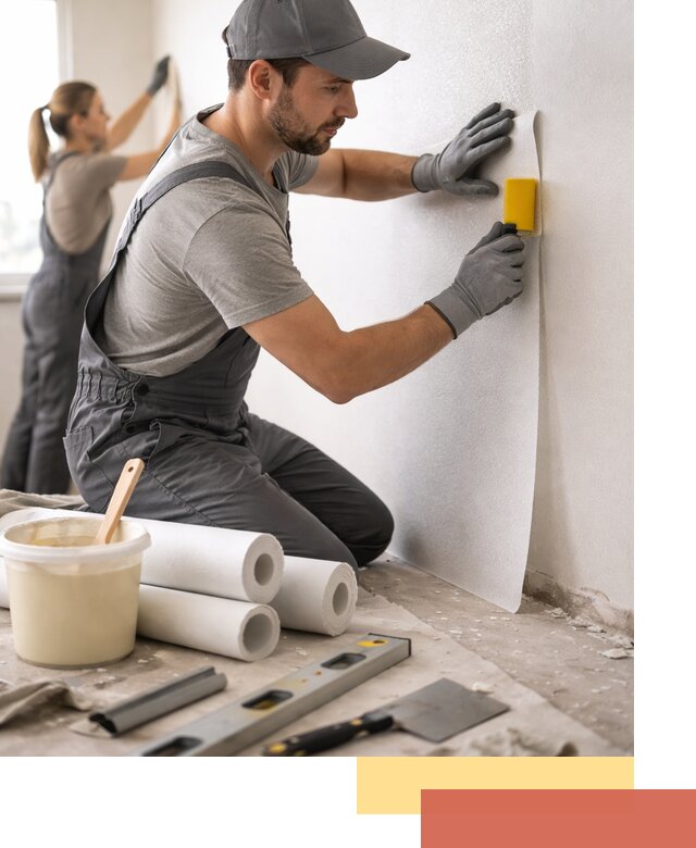 Поклейка стеклообоев профессионально в дзержинском