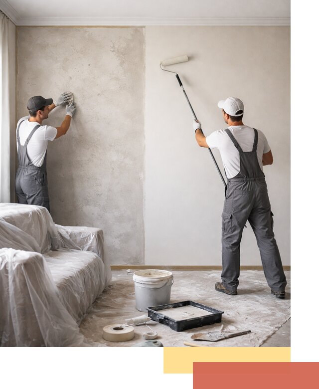 Покраска стен антивандальной краской в дзержинском