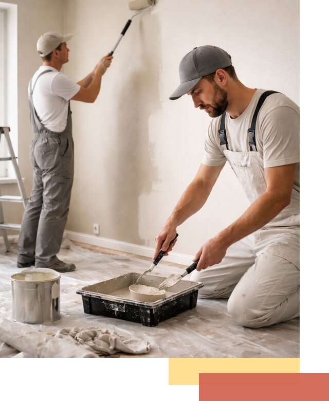 Покраска стен в квартире в дзержинском — профессионально и аккуратно