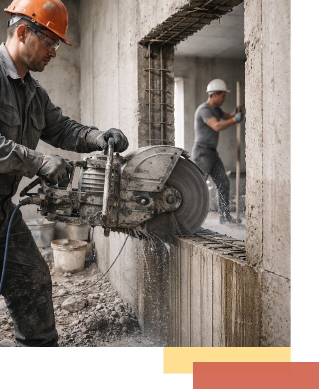 Алмазная резка проемов в дзержинском быстро и точно