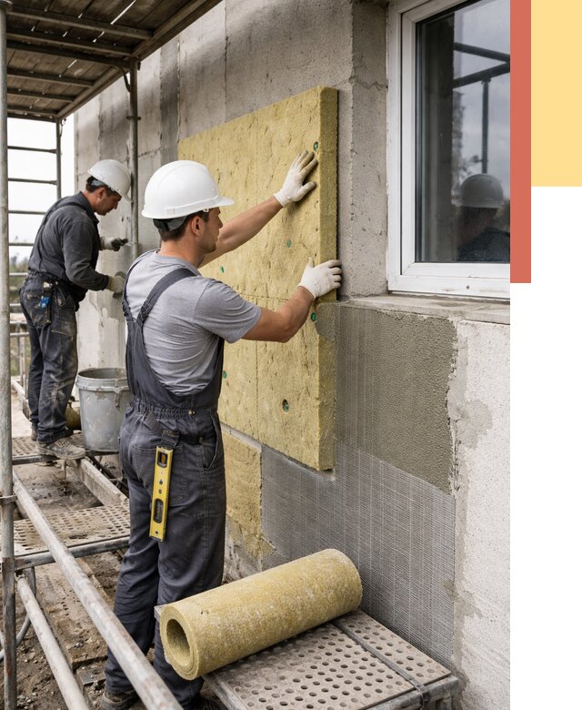 Утепление стен в дзержинском от 4401 руб. под ключ — быстро и недорого | ОТДЕЛОЧНИК-Дзж