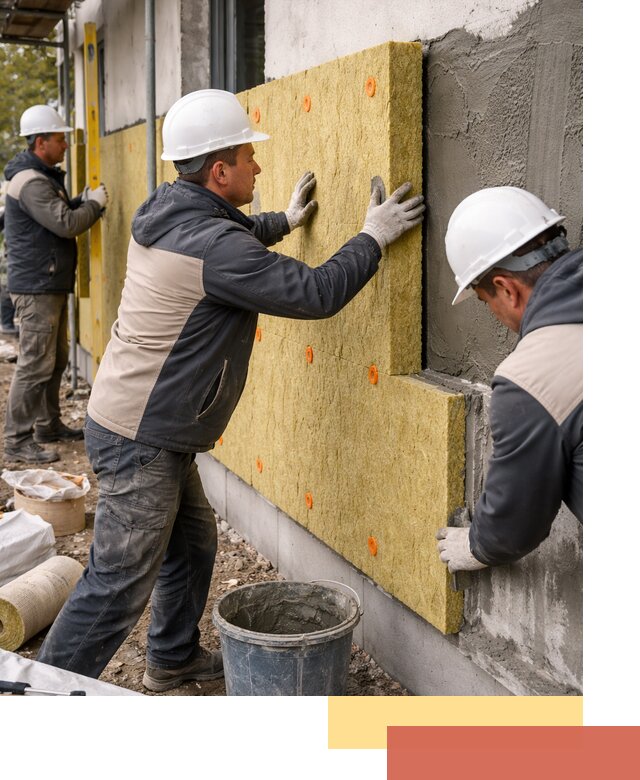 Утепление стен минватой в дзержинском — тепло и звукоизоляция