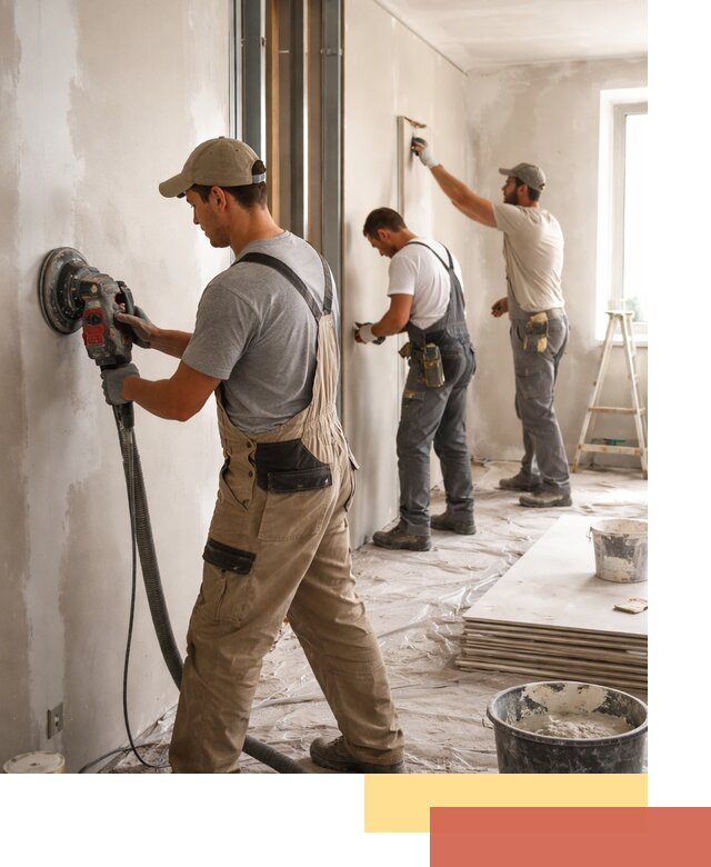 Профессиональная отделка стен в дзержинском качественно и в срок