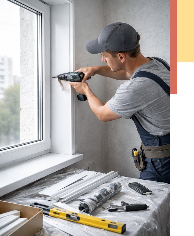 Установка пластиковых откосов в дзержинском от 2303 руб. | ОТДЕЛОЧНИК-Дзж монтаж, быстро и недорого