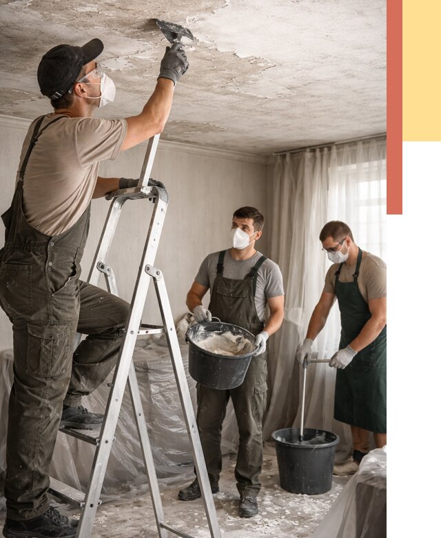 Удаление побелки с потолка в дзержинском от 2559 руб. быстро и недорого | ОТДЕЛОЧНИК-Дзж