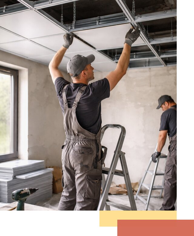 Монтаж кассетного потолка в дзержинском качественно и быстро