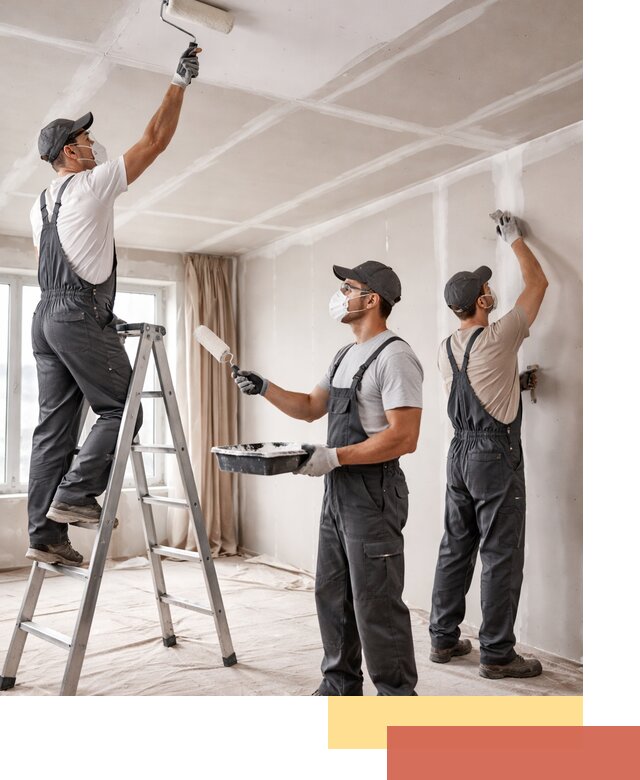 Покраска потолка из гипсокартона в дзержинском качественно и недорого