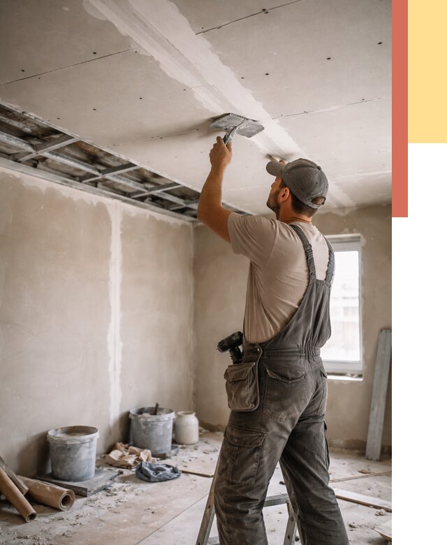 Ремонт потолка из гипсокартона в дзержинском от 665 руб./м² — быстро и недорого | ОТДЕЛОЧНИК-Дзж