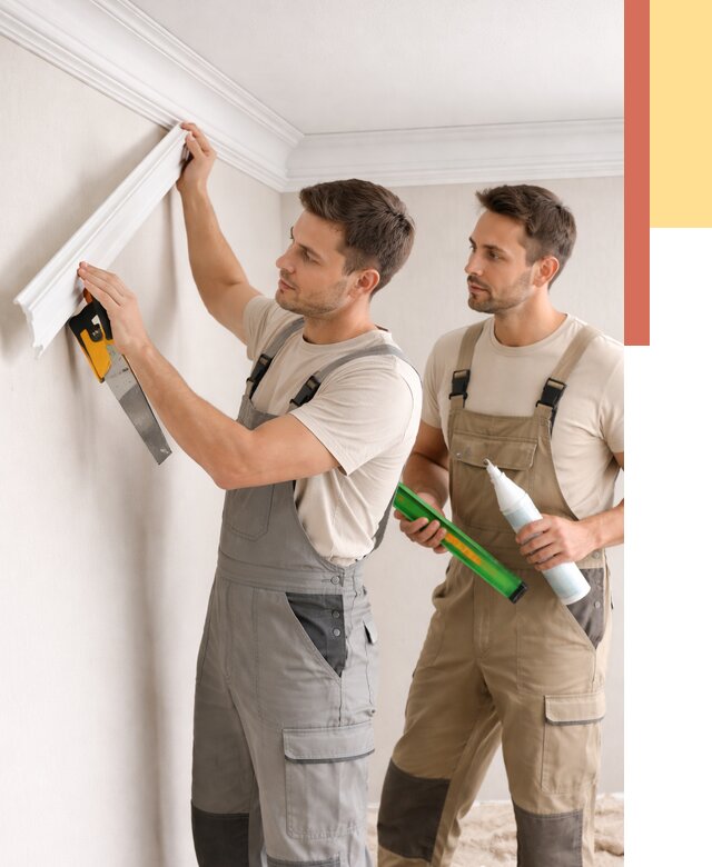 Монтаж потолочного плинтуса в дзержинском от 2354 руб. — быстро и недорого | ОТДЕЛОЧНИК-Дзж