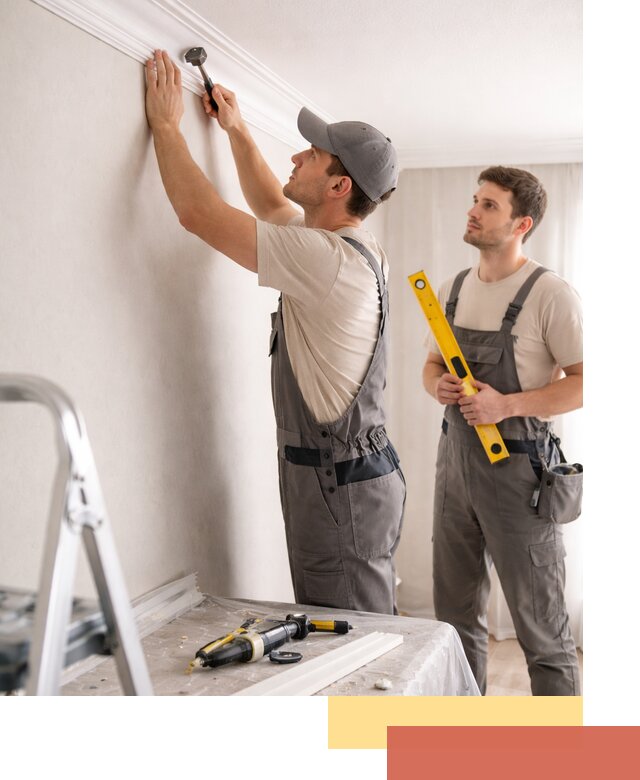 Монтаж потолочного плинтуса в дзержинском качественно и быстро